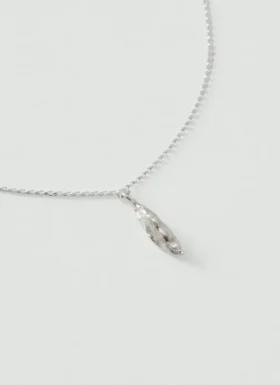 Alba zilveren kardemompeul ketting