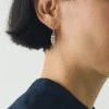 Alba zilveren kardemompeul-oorbellen