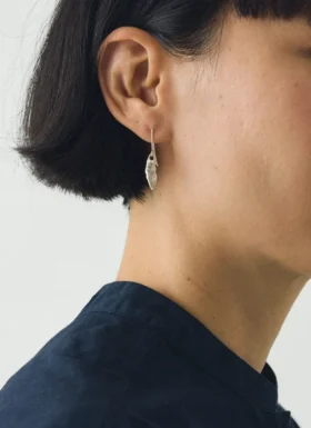 Alba zilveren kardemompeul-oorbellen