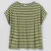Alda gestreept katoen T-shirt