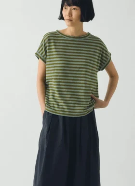 Alda gestreept katoen T-shirt