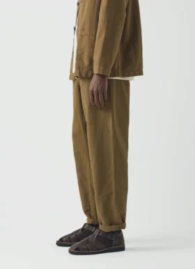 Alfie in de massa geverfde broek met visgraatmotief