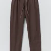 Alfie kledinggeverfde linnen broek