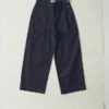 Annie biologische denim Jeans met knoop aan de zijkant