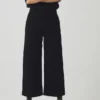 Annie biologische denim Jeans met knoop aan de zijkant