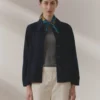 Baya Indigo katoenen twill overhemd