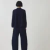 Baya Indigo katoenen twill overhemd