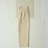 Bill katoenen canvas broek met wijde pijpen