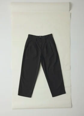 Bill katoenen canvas broek met wijde pijpen