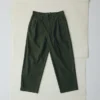 Bill katoenen canvas broek met wijde pijpen