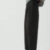 Bill Sketch geruite katoen-wol broek