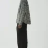 Bill Sketch geruite katoen-wol broek