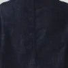 Biologisch indigo denim jas met wijde mouwen