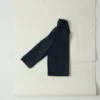 Biologisch indigo denim jas met wijde mouwen
