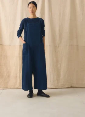 Biologische corduroy jumpsuit met zakken
