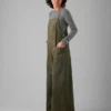 Biologische corduroy jumpsuit met zakken