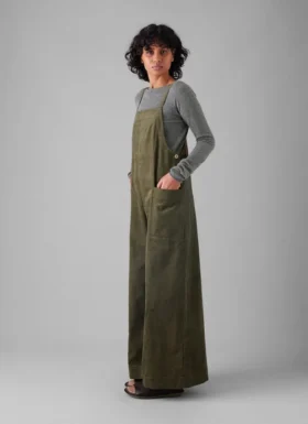 Biologische corduroy jumpsuit met zakken