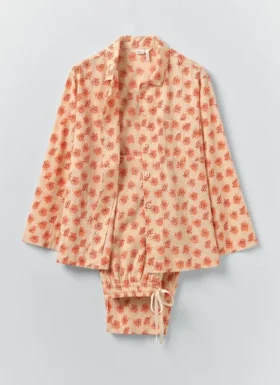 Bloemprint katoen Pyjama’s