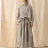 Bolster Stripe linnen Culottes