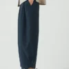 Carys Micro Houndstooth broek met wijde pijpen