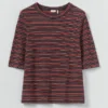Cleo gestreept katoen T-shirt