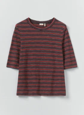 Cleo gestreept katoen T-shirt