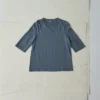 Cleo T-shirt van biologisch katoen, geverfd in de massa