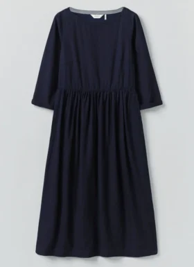 Freya Indigo Twill-jurk