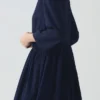 Freya Indigo Twill-jurk