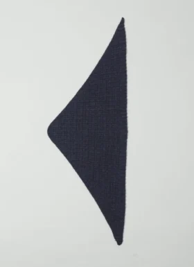 Gebreide wollen bandana