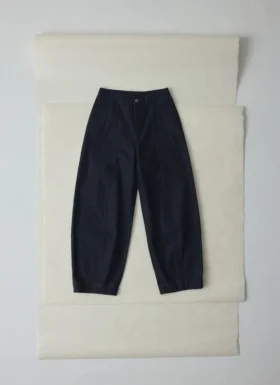 Gevoerde indigo denim broek