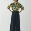 Gia-overhemd met fruitprint