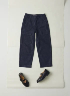 Indigo denim werkbroek