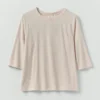 Katoen-hennep raglan-T-shirt