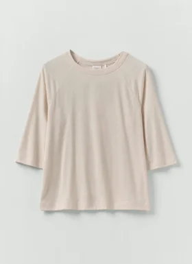 Katoen-hennep raglan-T-shirt