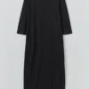 Katoenen jersey shiftjurk