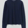 Katoenen jersey T-shirt met knoopsluiting