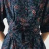 Katoenen popeline jurk met Provençaalse paisleyprint