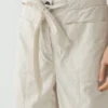 Katoenen twill broek met riem