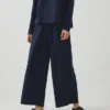 Lange jerseybroek met loopback