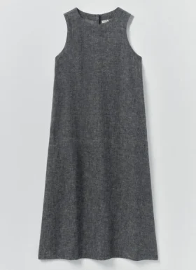 Linnen-katoenen twill schortjurk