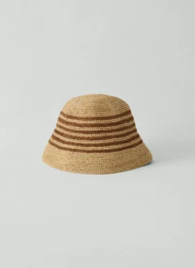 Maison N.H Paris Raffia Stella-hoed