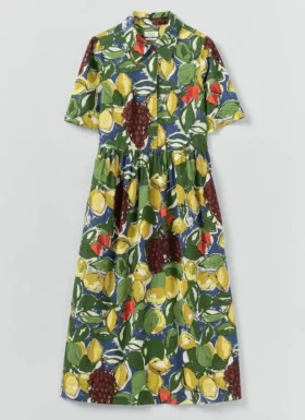 Selma overhemd met fruitprint