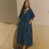 Sobremesa katoenen Ikat-jurk