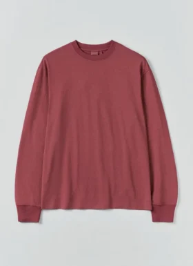 T-shirt met lange mouwen en ronde hals