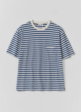 T-shirt met opvallende strepen en relaxte pasvorm