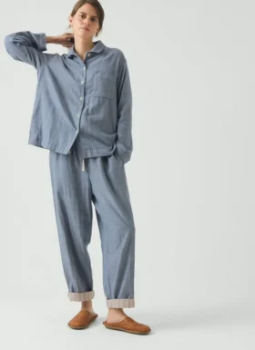 Zachte pyjama’s van dubbelzijdig katoen