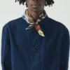 Zijden bandana met abstract stilleven